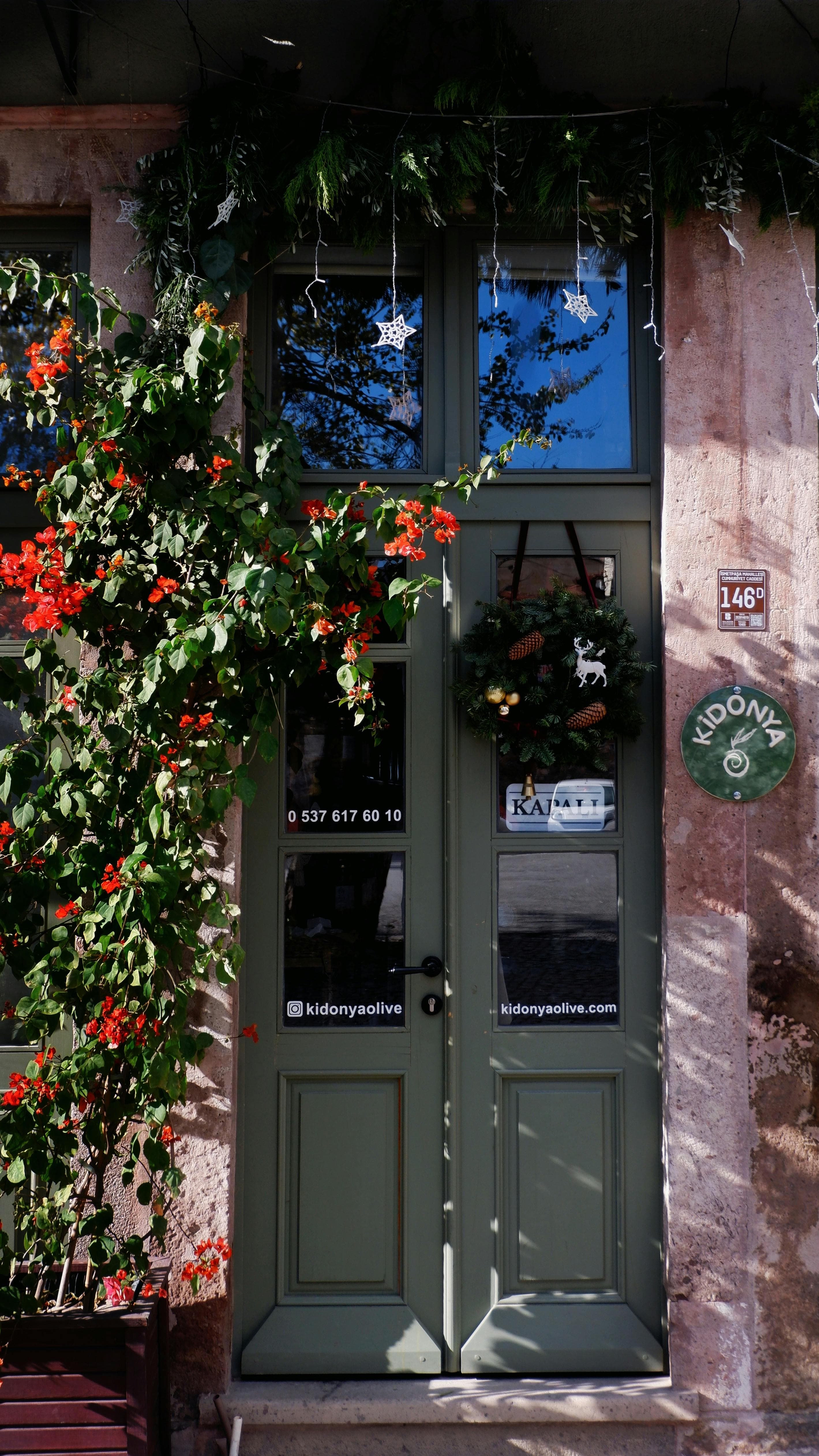 A neighbourhood front door